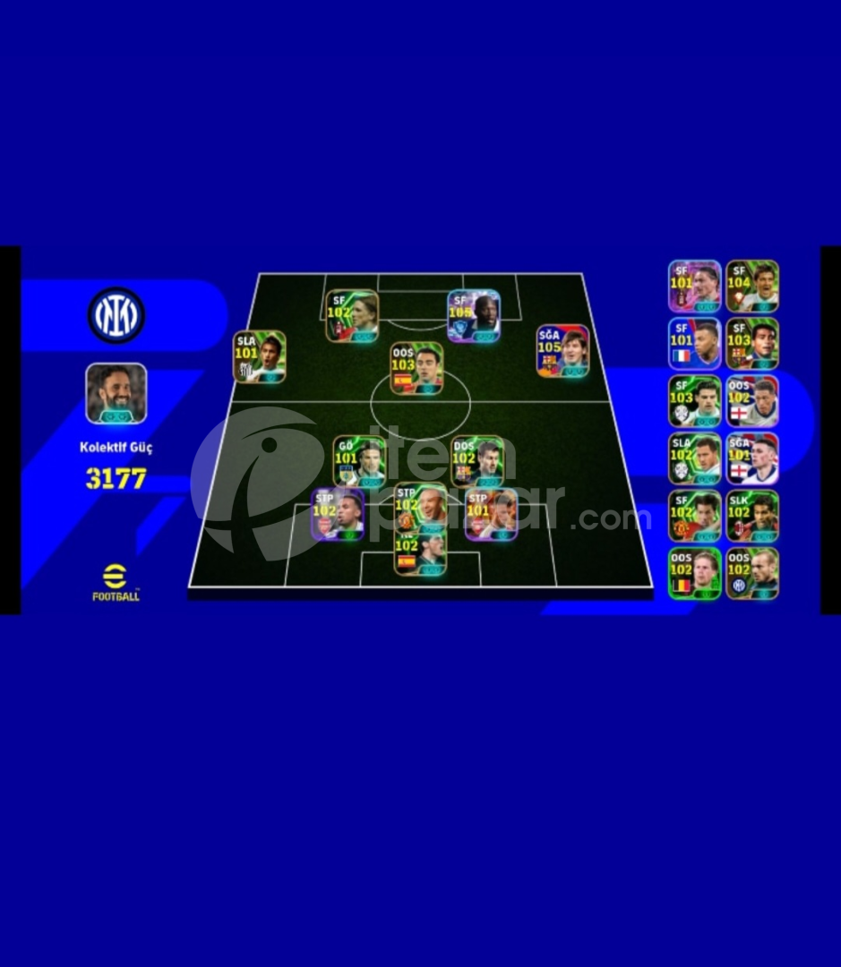 EFOOTBAL 3177 KG 105 LUKAKU HESAP