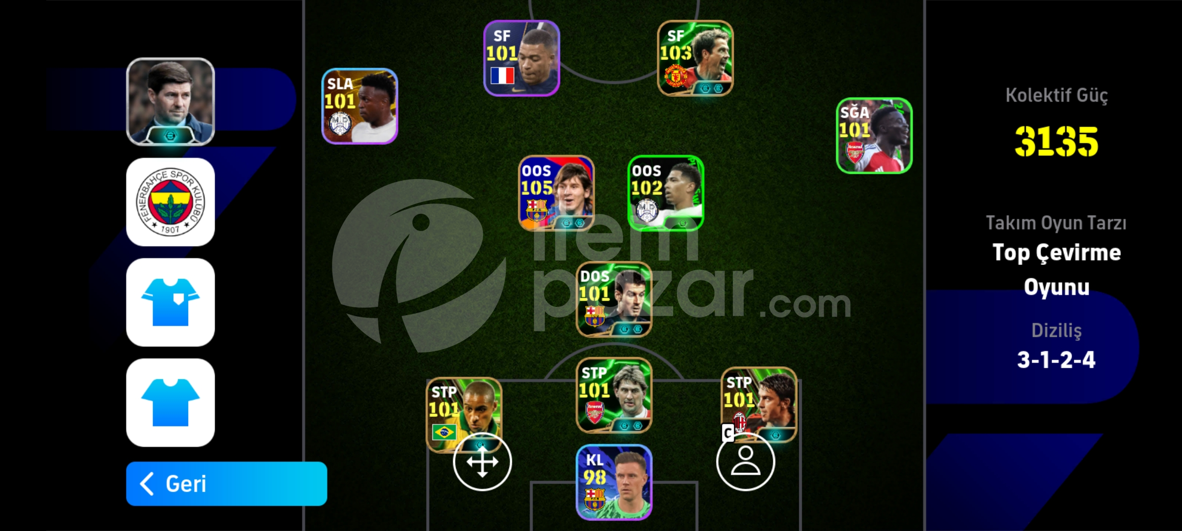 EFootball 2025 Fırsat Hesap