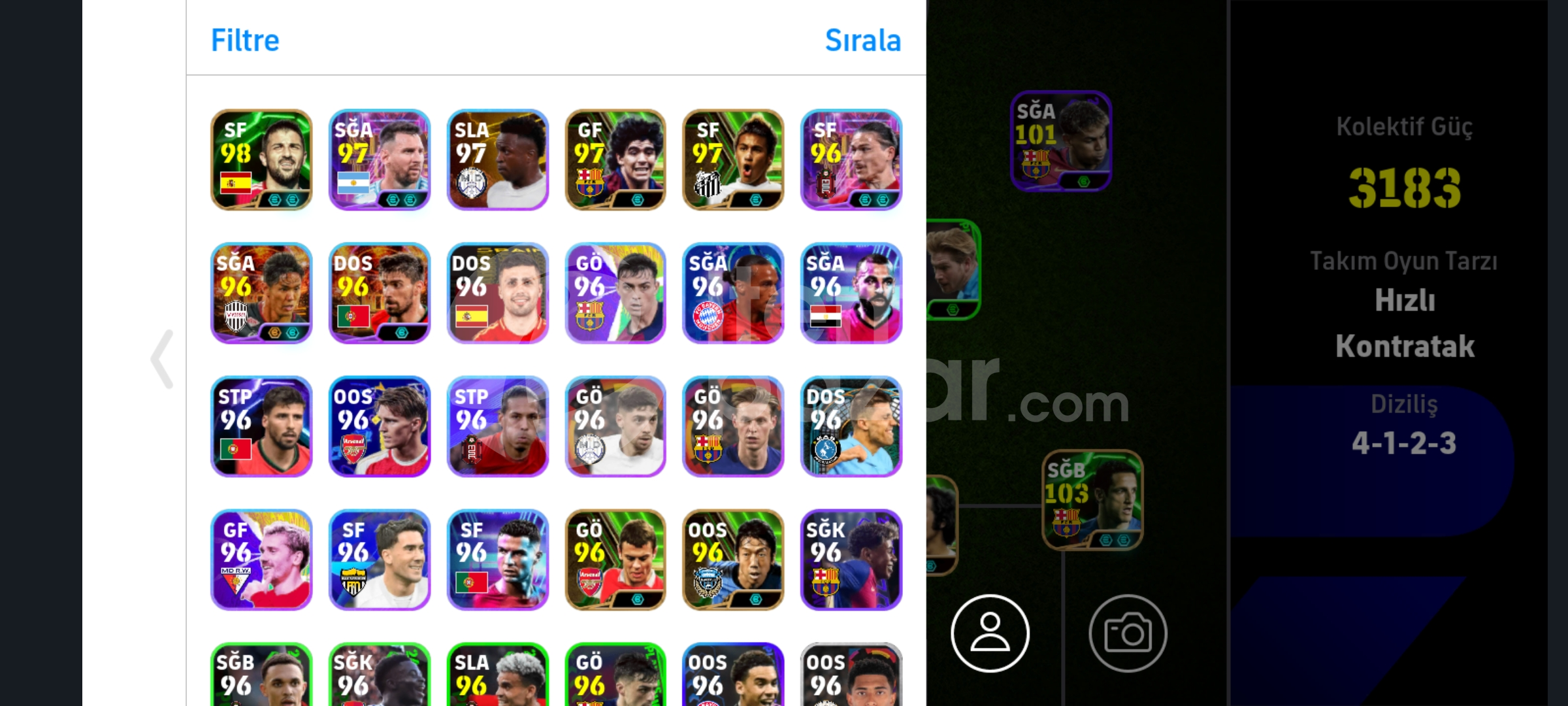 EFootball 2025 Hesap Mükemmel Hesap 