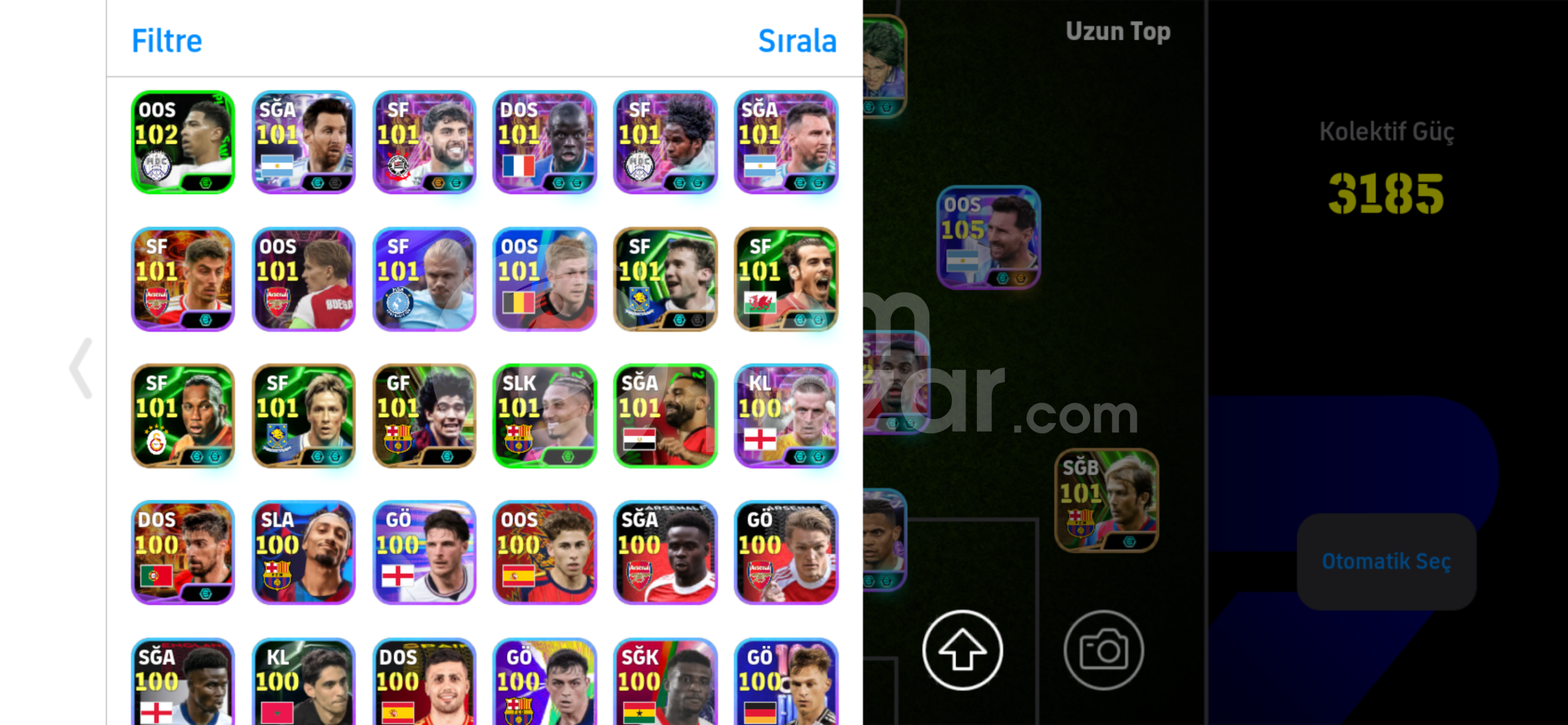 eFootball 2026 | 3185 Güç | Messi 105