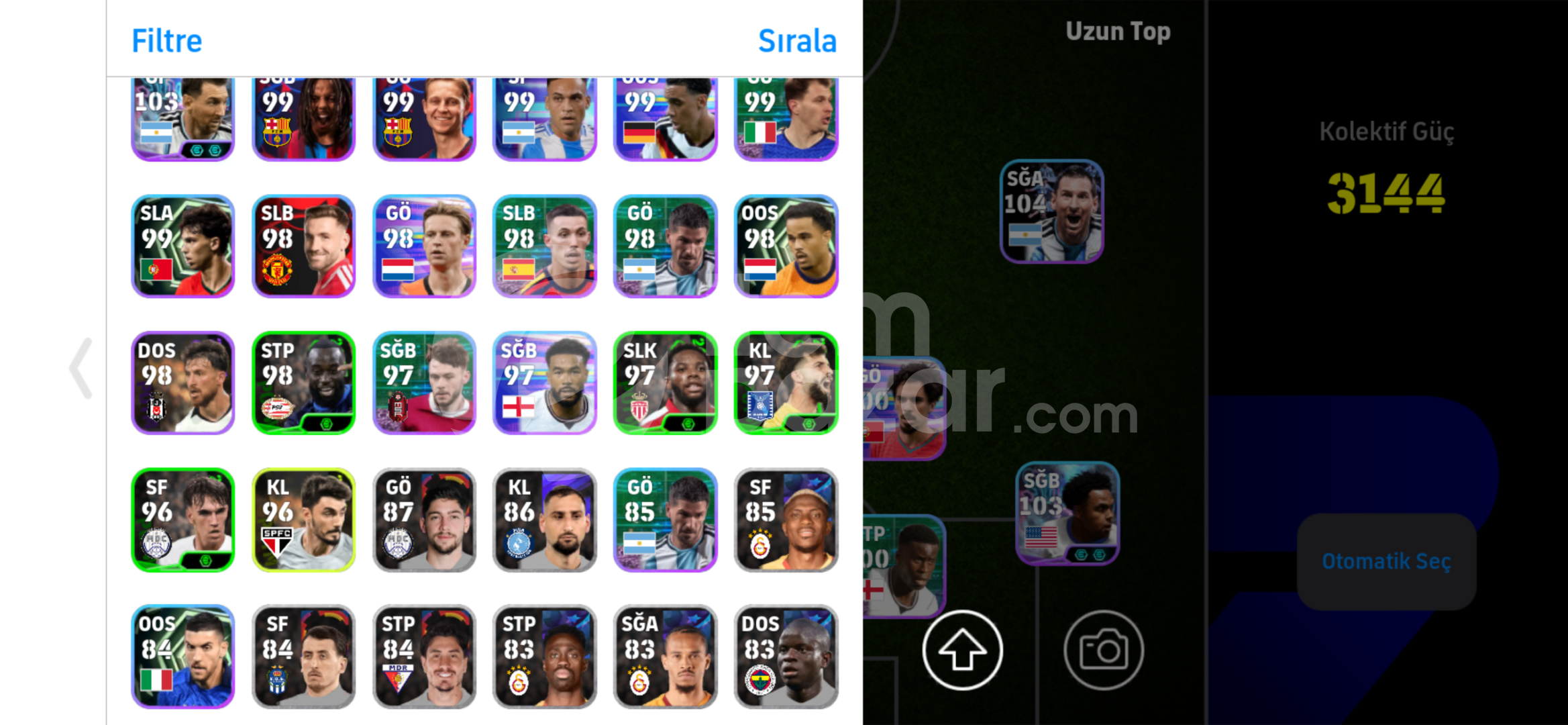 Efootball 2027 3145 Kasmalık Hesap Yeni 