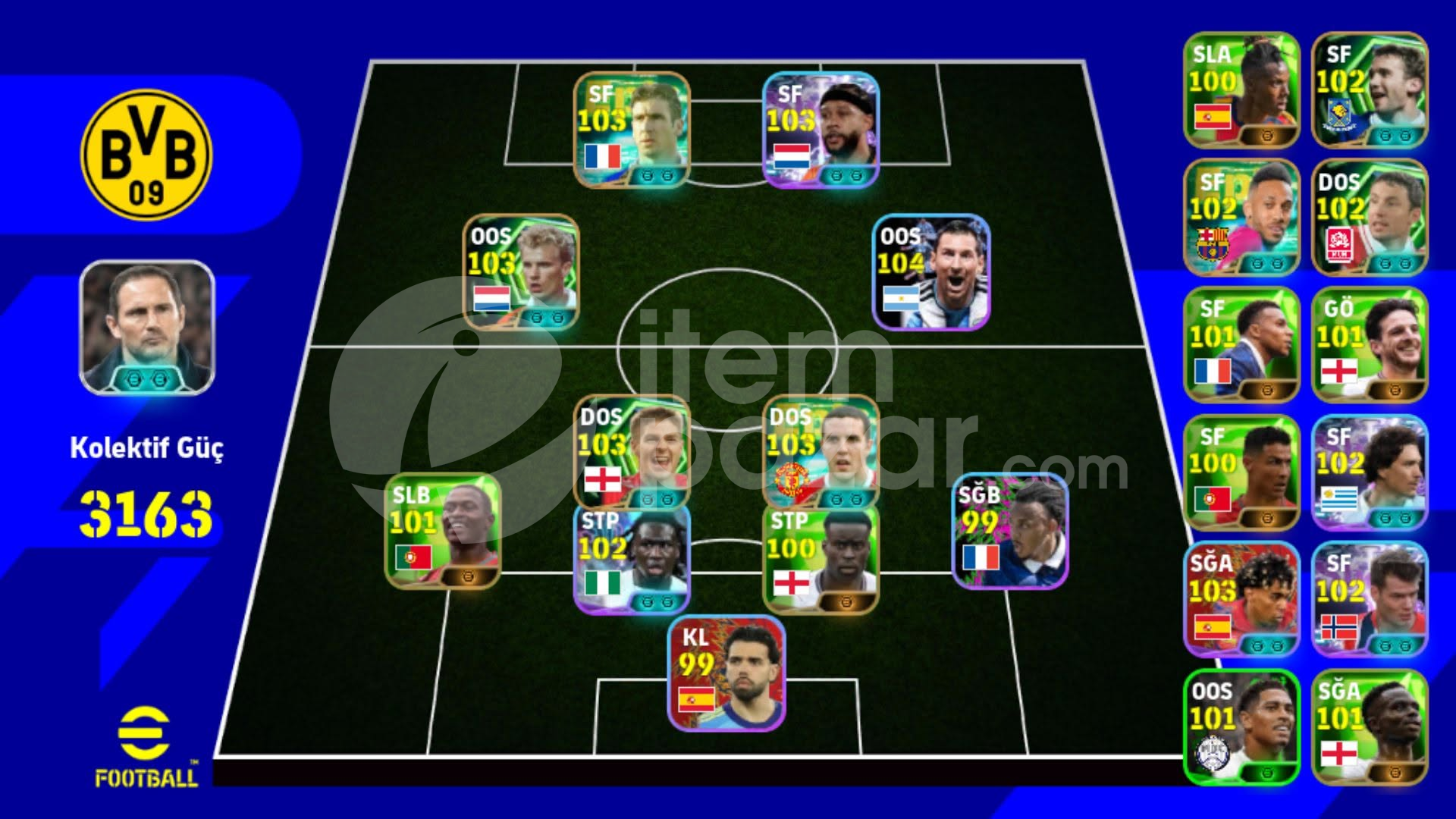 efootball 2027 mobile tek bağ hesap