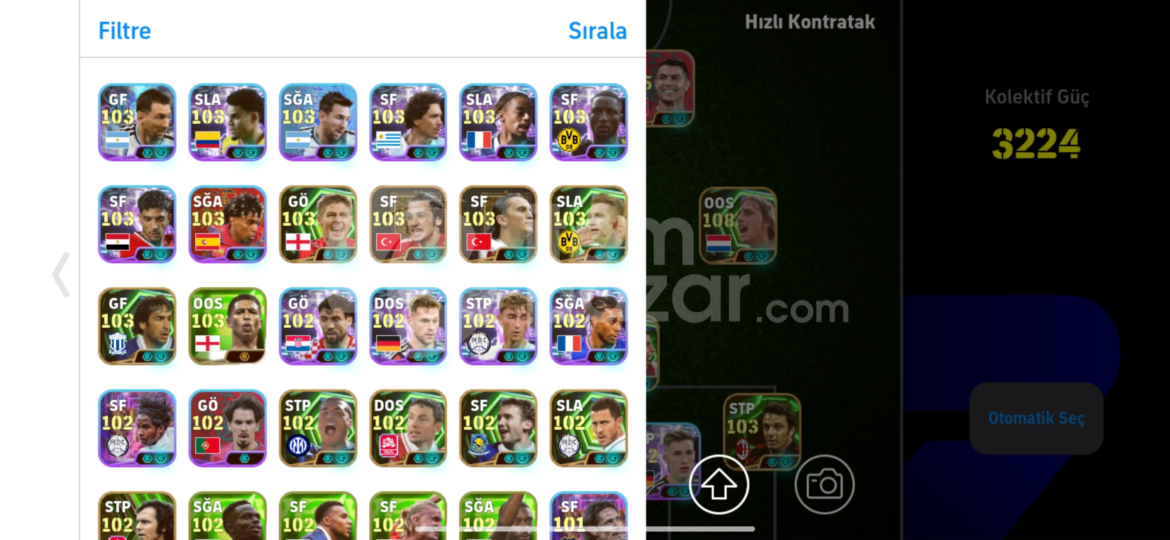 ⭐Efootball 2027 satılık hesap 107 DEMBELE⭐
