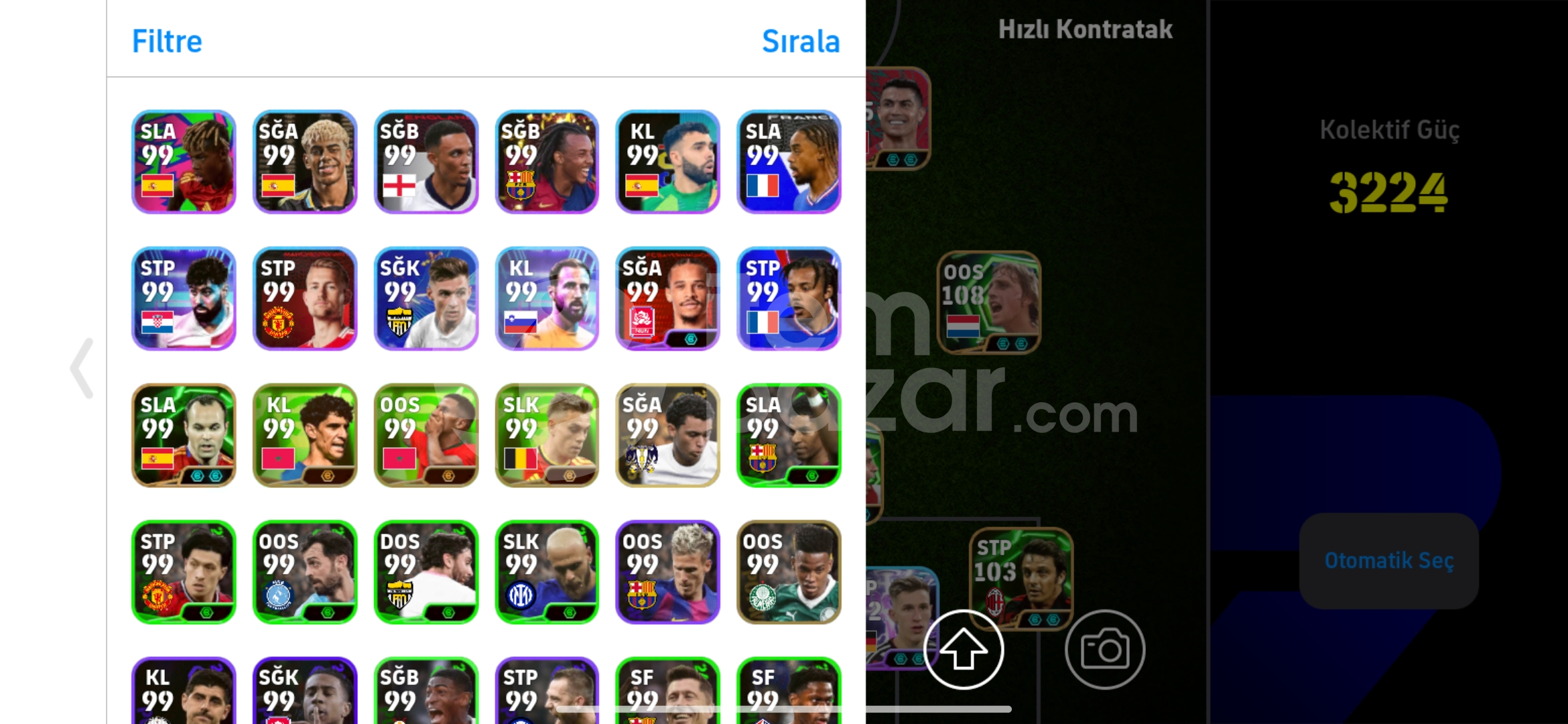 ⭐Efootball 2027 satılık hesap 107 DEMBELE⭐