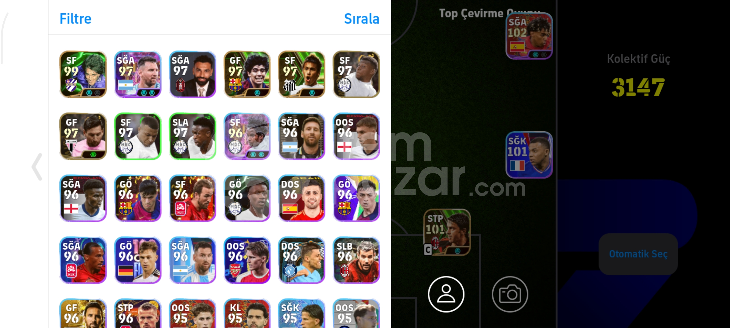 eFootball 3960 coinli hesap