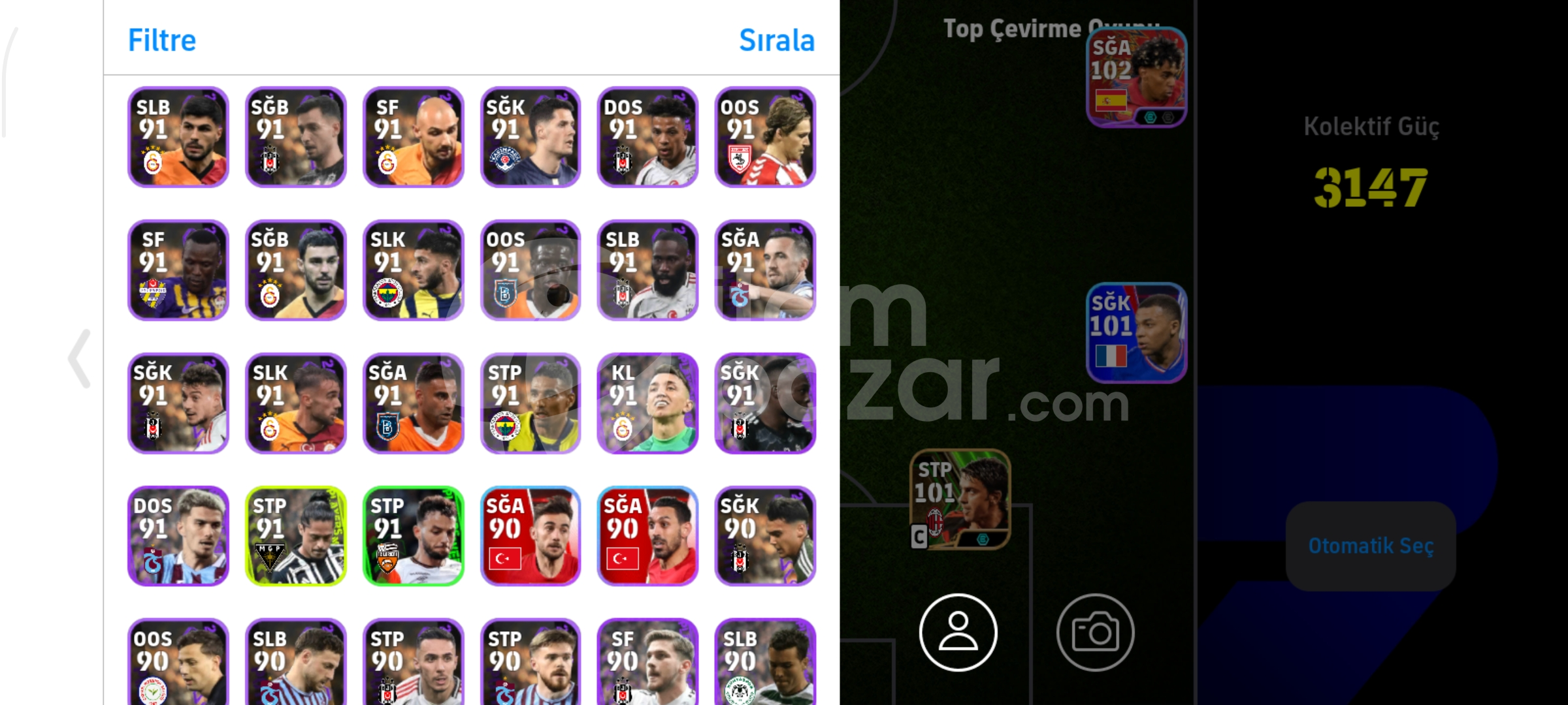 eFootball 3960 coinli hesap