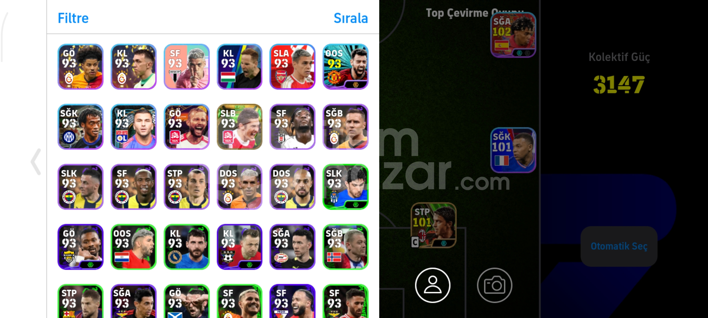 eFootball 3960 coinli hesap