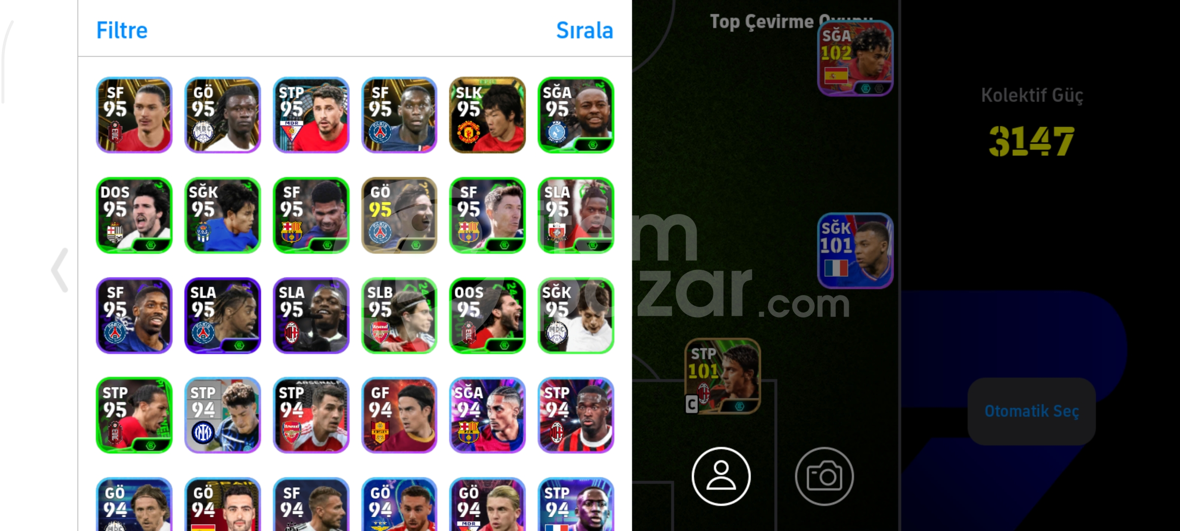 eFootball 3960 coinli hesap