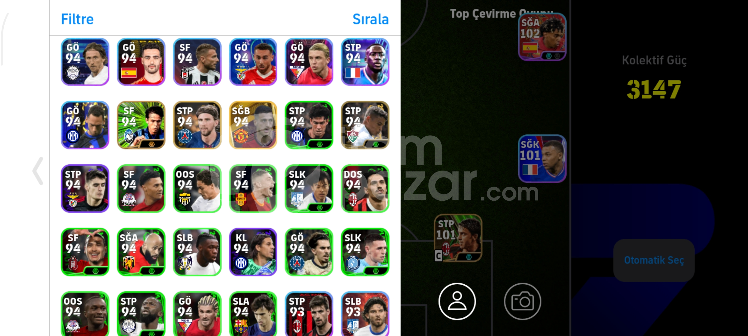 eFootball 3960 coinli hesap