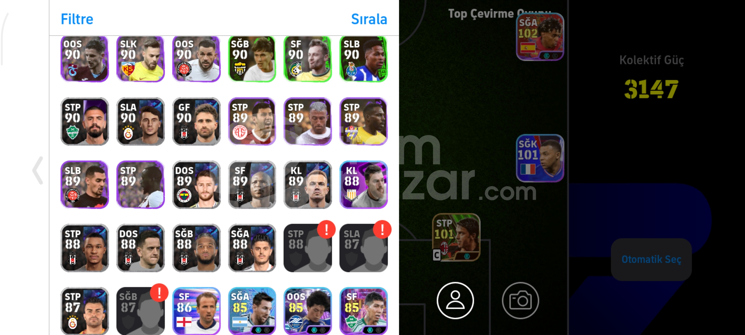 eFootball 3960 coinli hesap