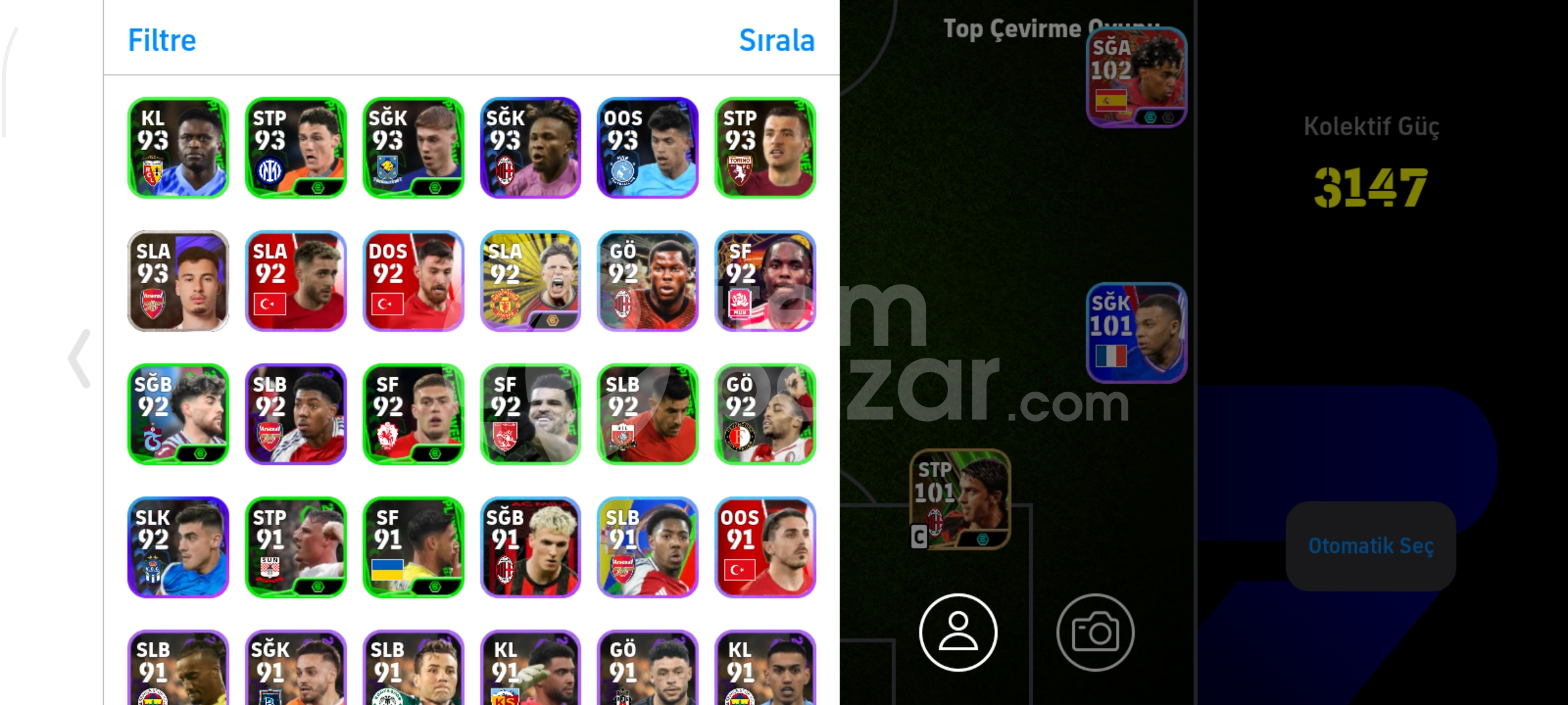 eFootball 3960 coinli hesap