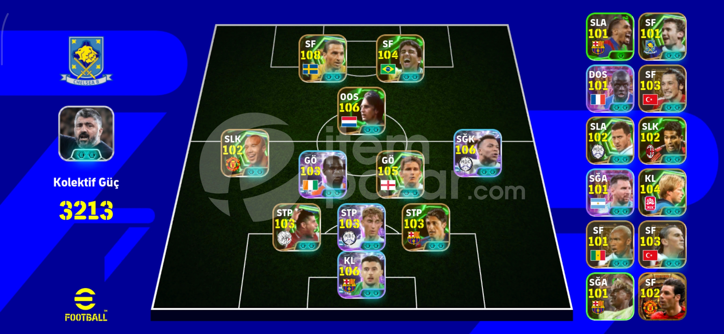 Efootball hessabı