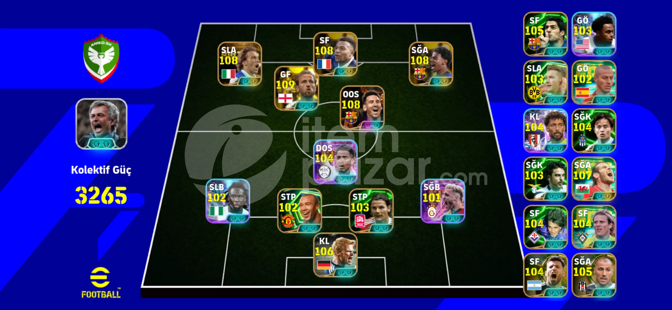 PES 3265 Güçlü Yıldız Oyunculu