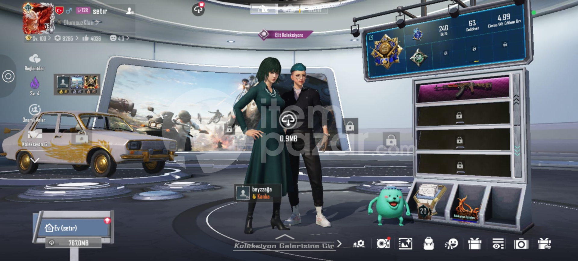 Efsane Dolu PUBG Hesabı ⚡