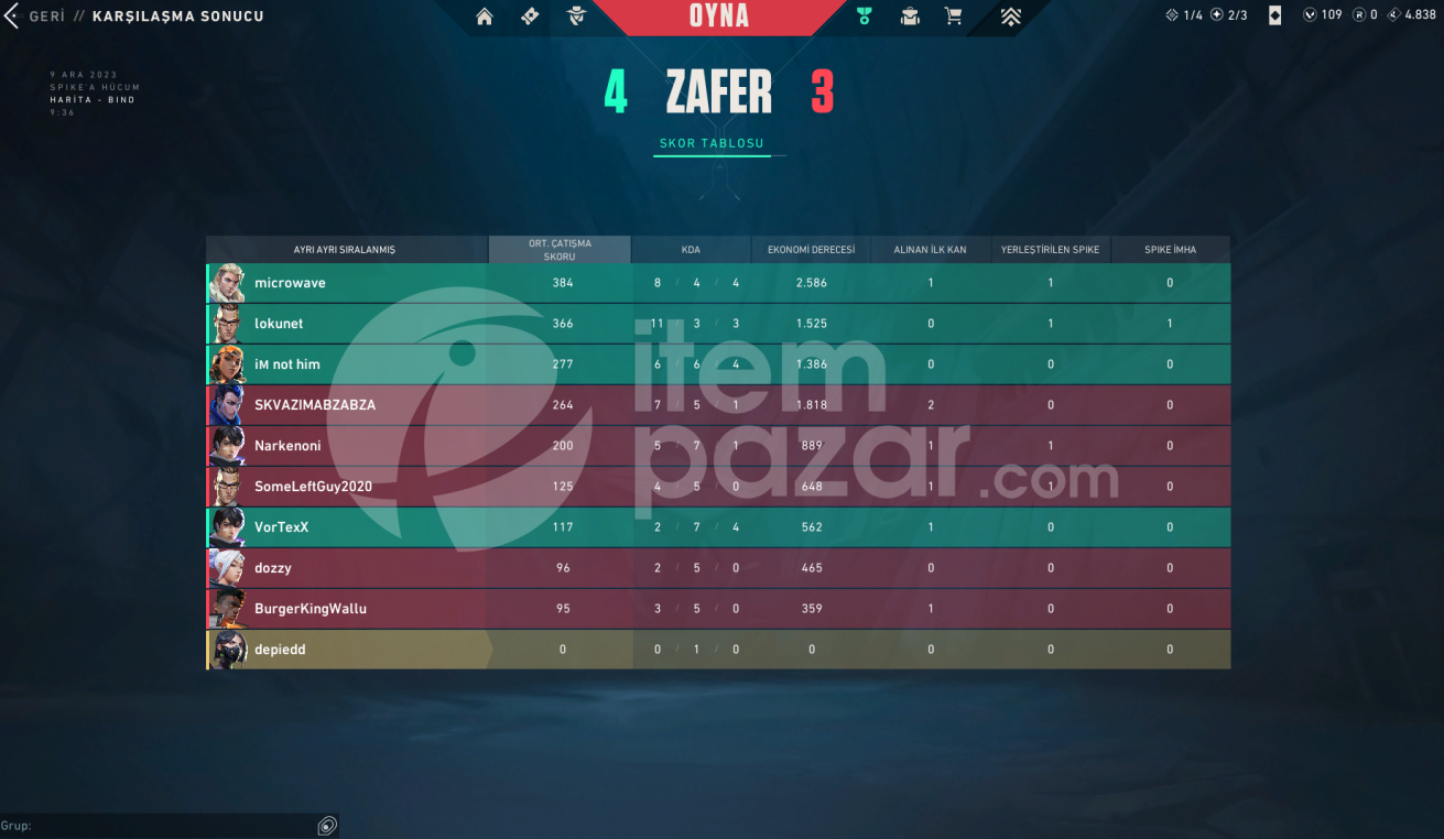 EFSANE PASİF HESAP