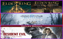 Elden + Ragnarök + RE Requiem Deluxe