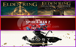 Elden Ring + Spiderman 2 + Ghost of Tsushima