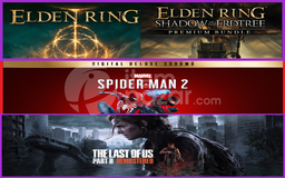 Elden Ring + Spiderman 2+ The Last Of Us Part 2