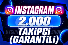[ELIT⚡] Instagram 2000 Takipçi | Garantili ✅