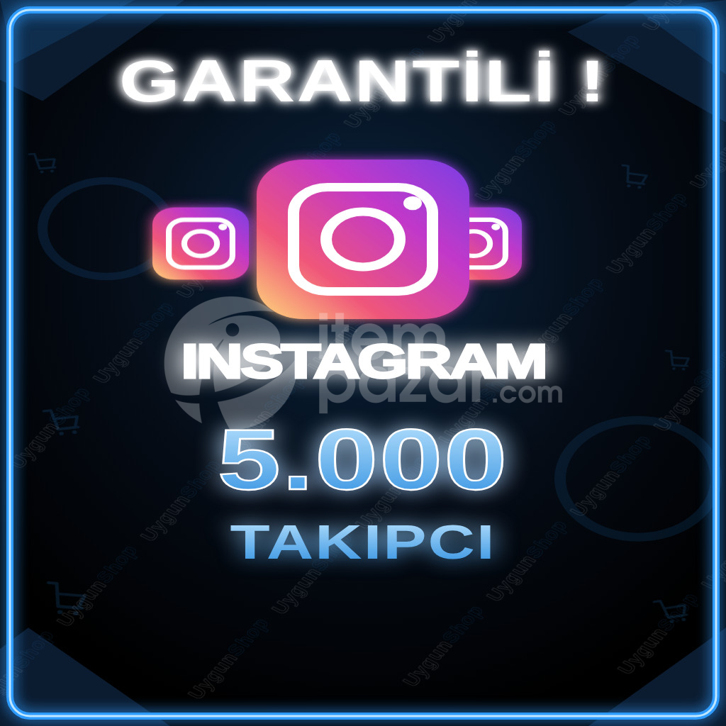 [ELIT⚡] Instagram 5000 Takipçi | Garantili ✅