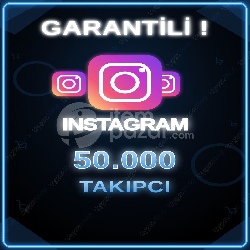 [ELIT⚡] Instagram 50000 Takipçi | Garantili✅