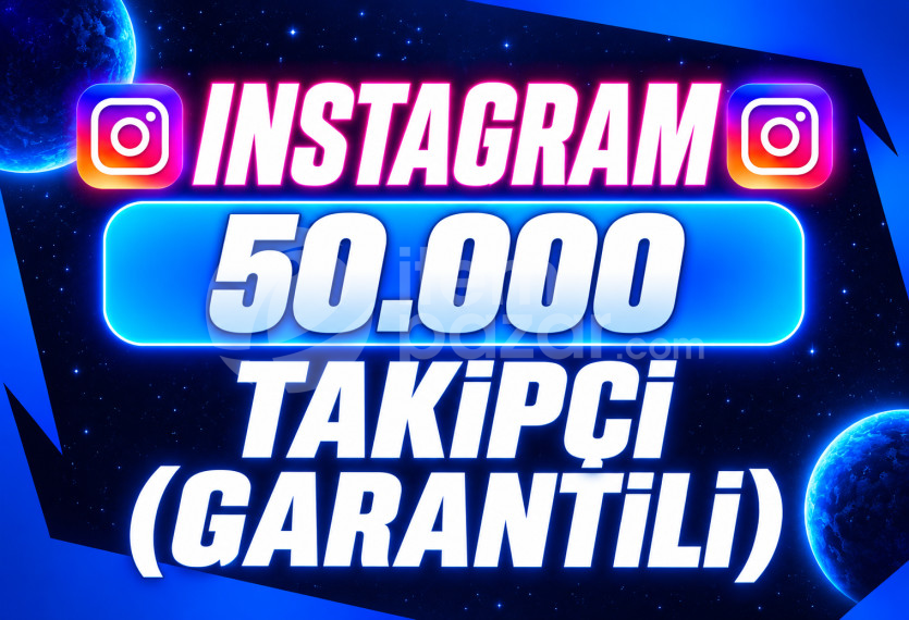[ELIT⚡] Instagram 50000 Takipçi | Garantili✅