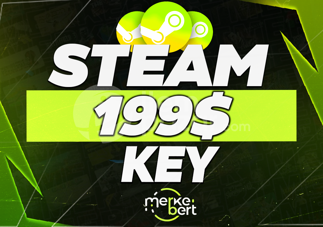⭐EN AZ 199$ STEAM RANDOM KEY GARANTİ / ANLIK⭐