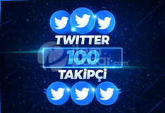 ⭐EN HIZLI⭐ Twitter 100 TAKİPÇİ⚡ 