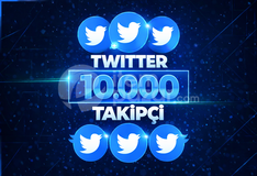 ⭐EN HIZLI⭐ Twitter 10.000 TAKİPÇİ⚡