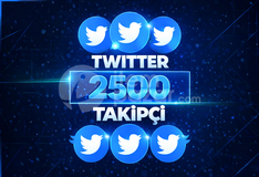 ⭐EN HIZLI⭐ Twitter 2.500 TAKİPÇİ⚡
