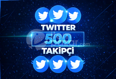 ⭐EN HIZLI⭐ Twitter 500 TAKİPÇİ⚡