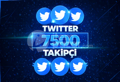 ⭐EN HIZLI⭐ Twitter 7500 TAKİPÇİ⚡