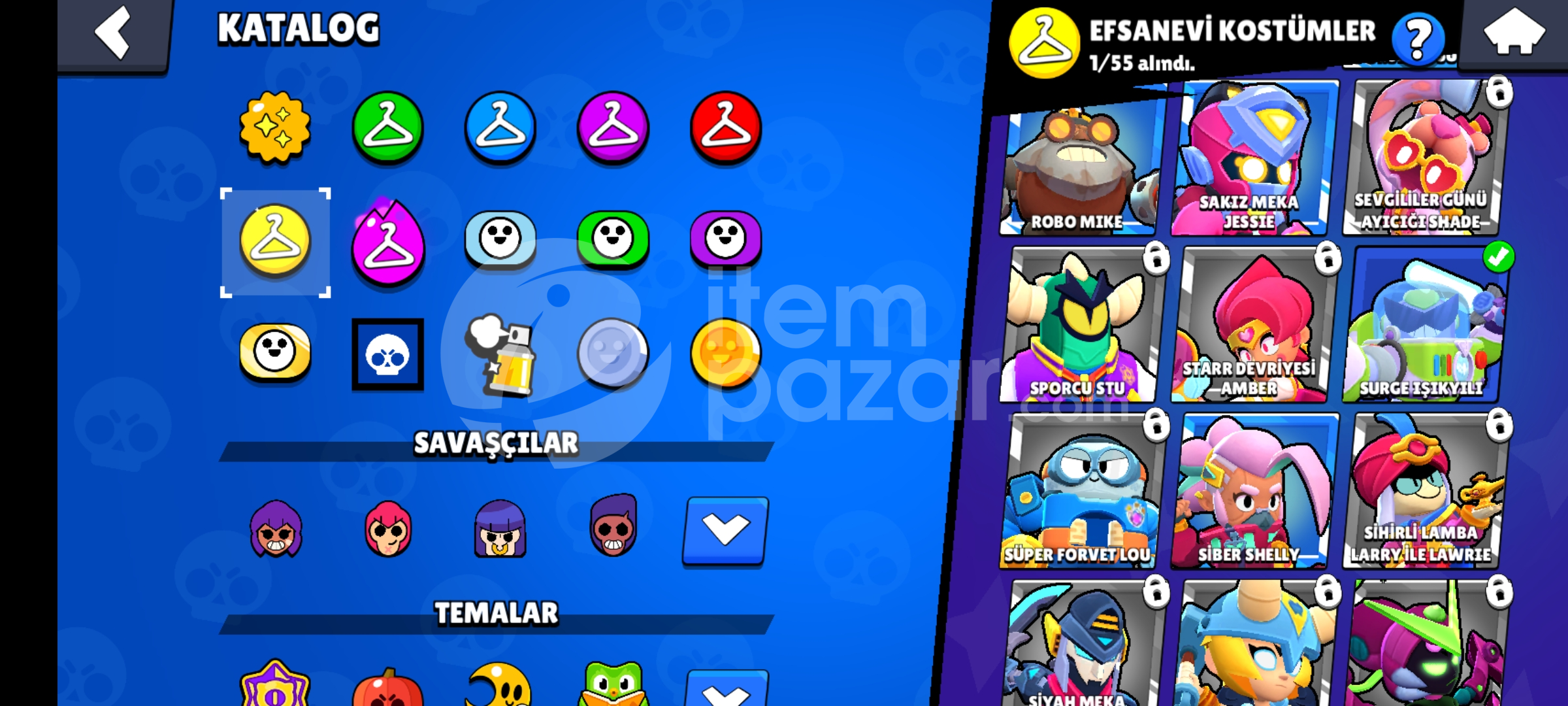PREMIUM BAŞLANGIÇ BRAWL STARS HESABI