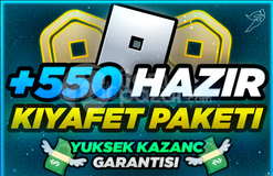 ⭐550+ ÇOK SATAN KIYAFET PAKETİ⭐