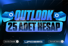 [EN UCUZU] 25 ADET OUTLOOK HESAP - OTO
