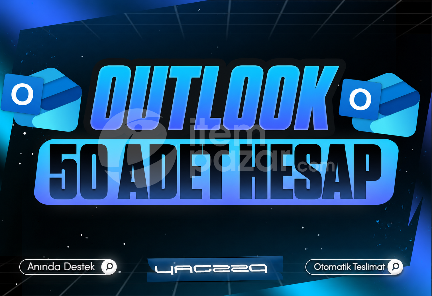 [EN UCUZU] 50 ADET OUTLOOK HESAP - OTO