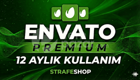Envato - 12 Aylık - Sorunsuz Kullanım