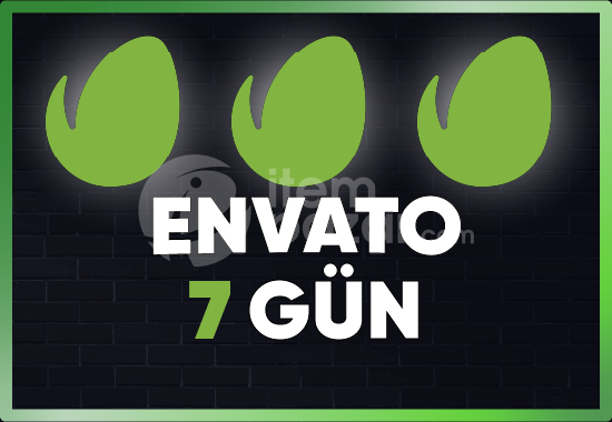 ⚡ ENVATO ELEMENTS | 7 GÜN ⚡