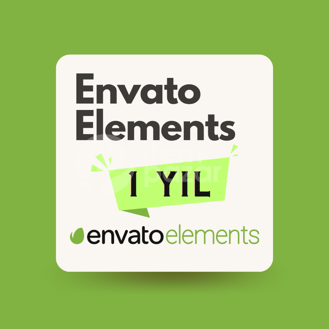 Envato Elements Premium - 1 Yıllık