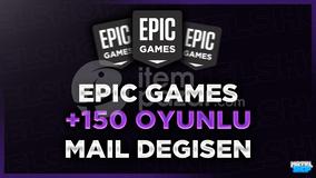 ⭐Epic Games +150 Oyunlu Hesap