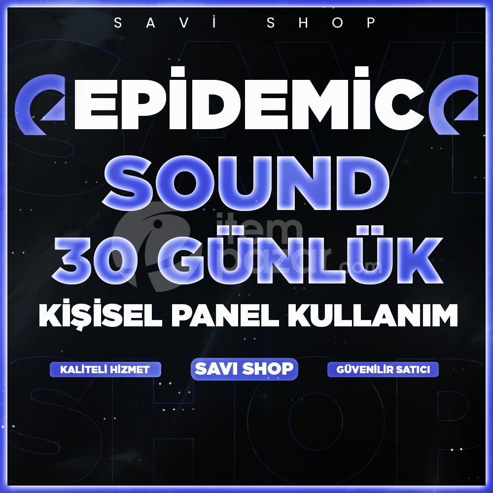 EPİDEMİC SOUND 1 AY KİŞİSEL KULLANIM