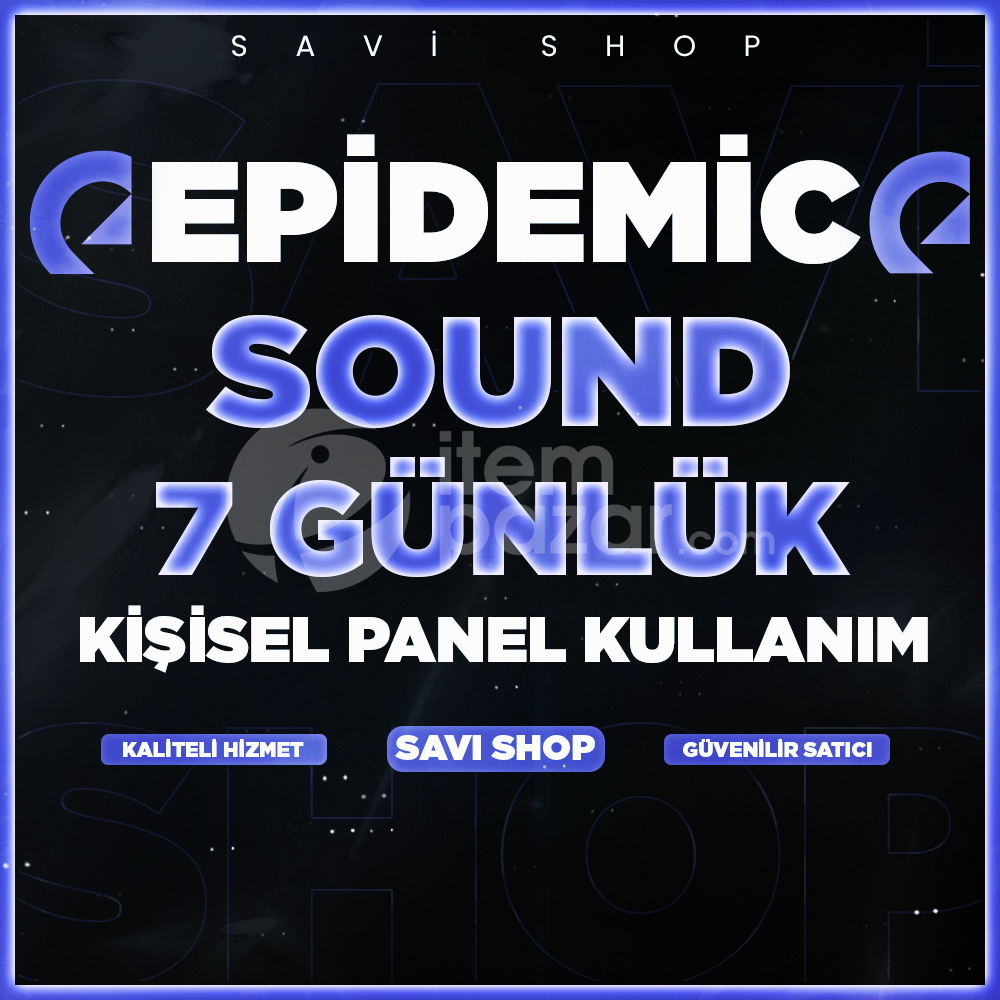 EPİDEMİC SOUND 1 HAFTA KİŞİSEL KULLANIM