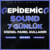 EPİDEMİC SOUND 1 HAFTA KİŞİSEL KULLANIM