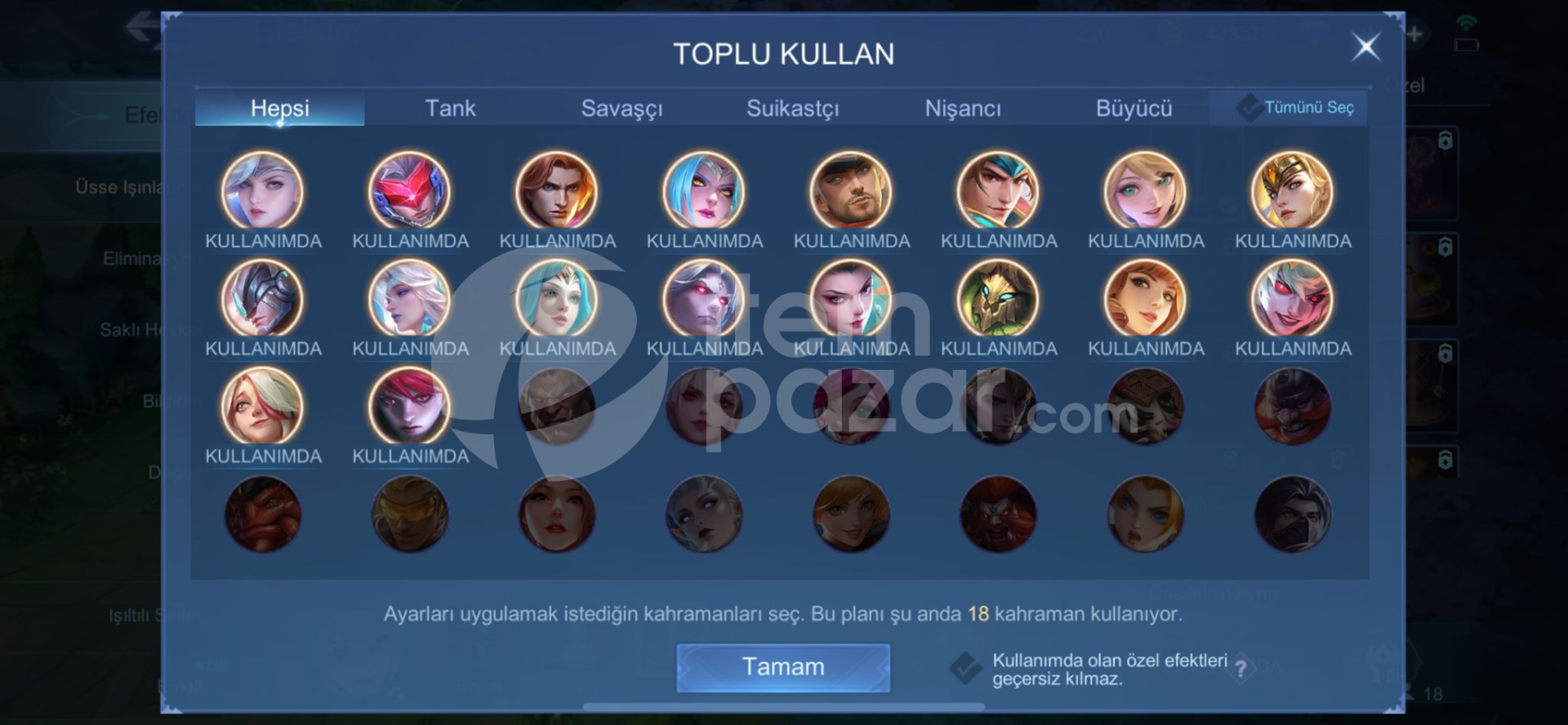 Epik 5 smurflük hesap 5