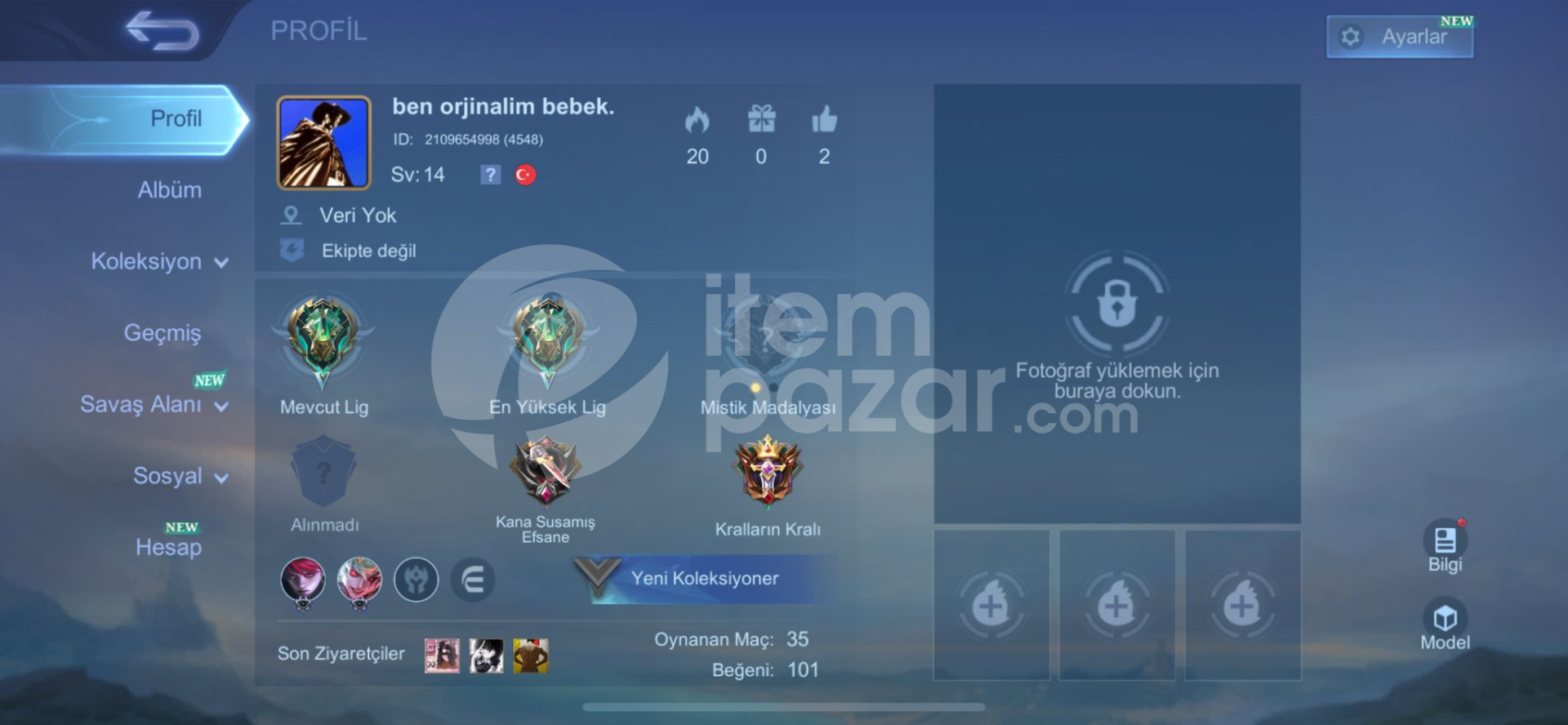 Epik 5 smurflük hesap 5