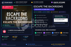 Escape the Backrooms Garantili + Hediye