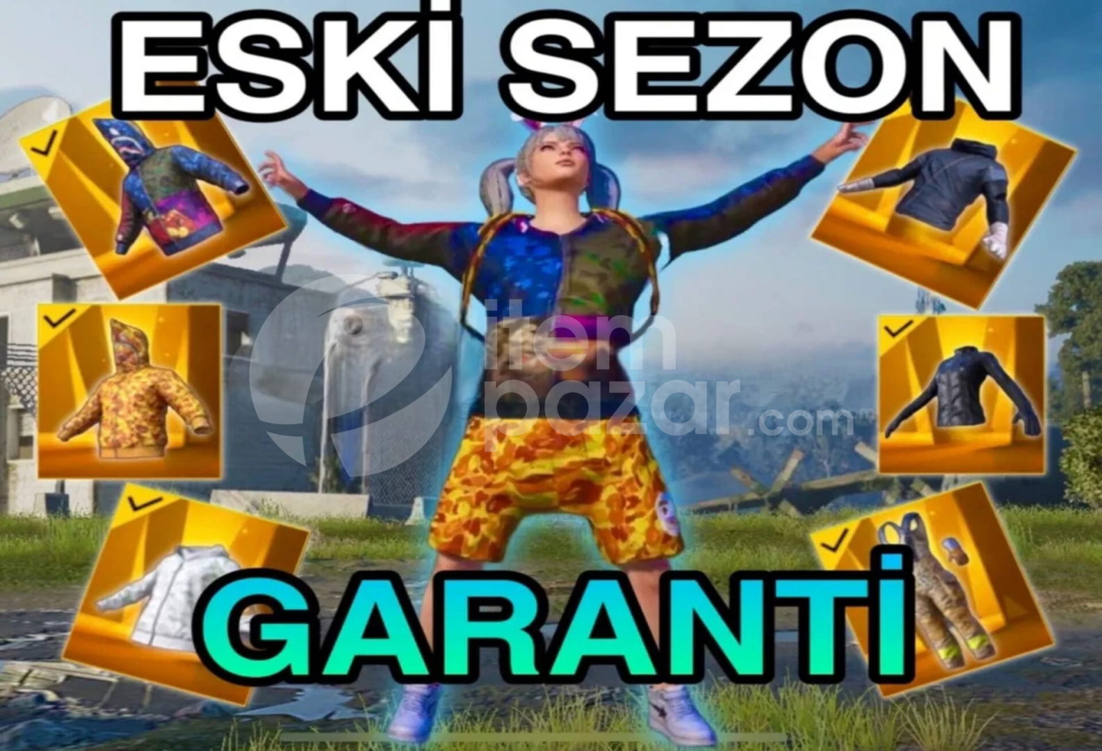 ESKİ SEZON GARANTİLİ RANDOM PUBGM MÜKEMMEL+