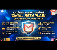 ESKİ TARİHLİ TEMİZ GMAİLLER 2FA AKTİFTİR 