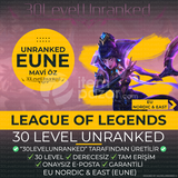 EUNE 40K+ MÖ 30 Level Unranked Hesap
