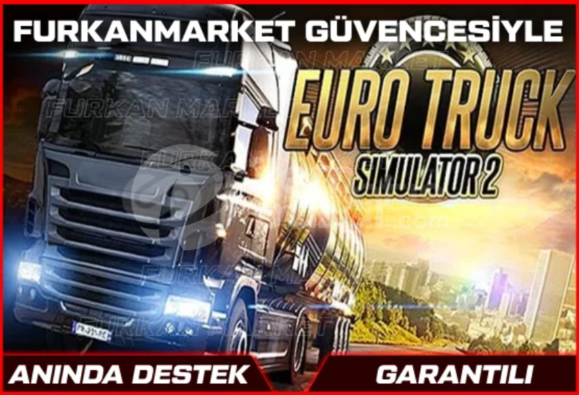 ⭐EURO TRUCK SİMULATOR 2+GARANTİ+DESTEK⭐